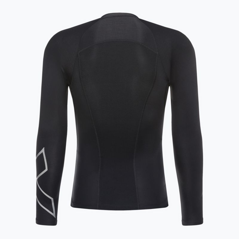 Men's training longsleeve 2XU Core Compression black MA6398A 5