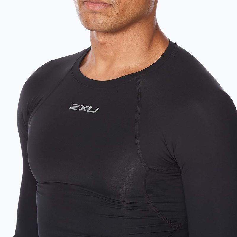 Men's training longsleeve 2XU Core Compression black MA6398A 3