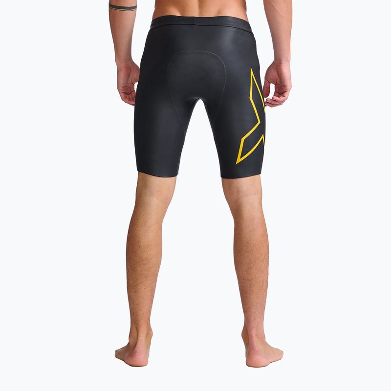 2XU Propel Buoyancy neoprene shorts black/ambition 3