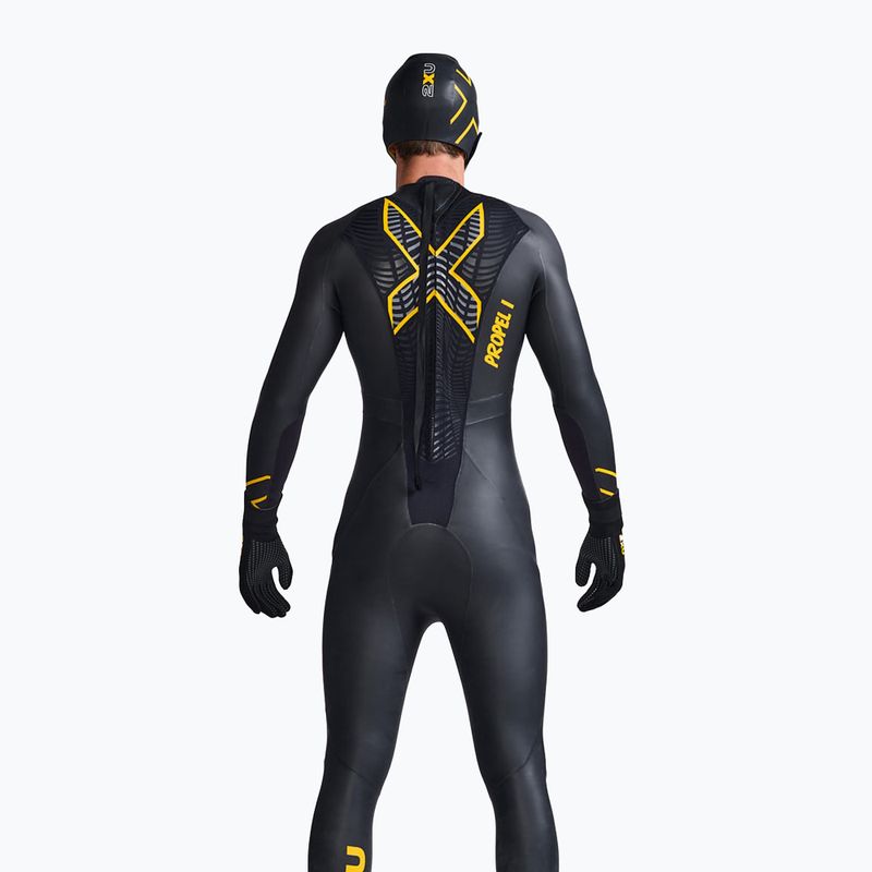 2XU Propel Neoprene cap black/ambition 3