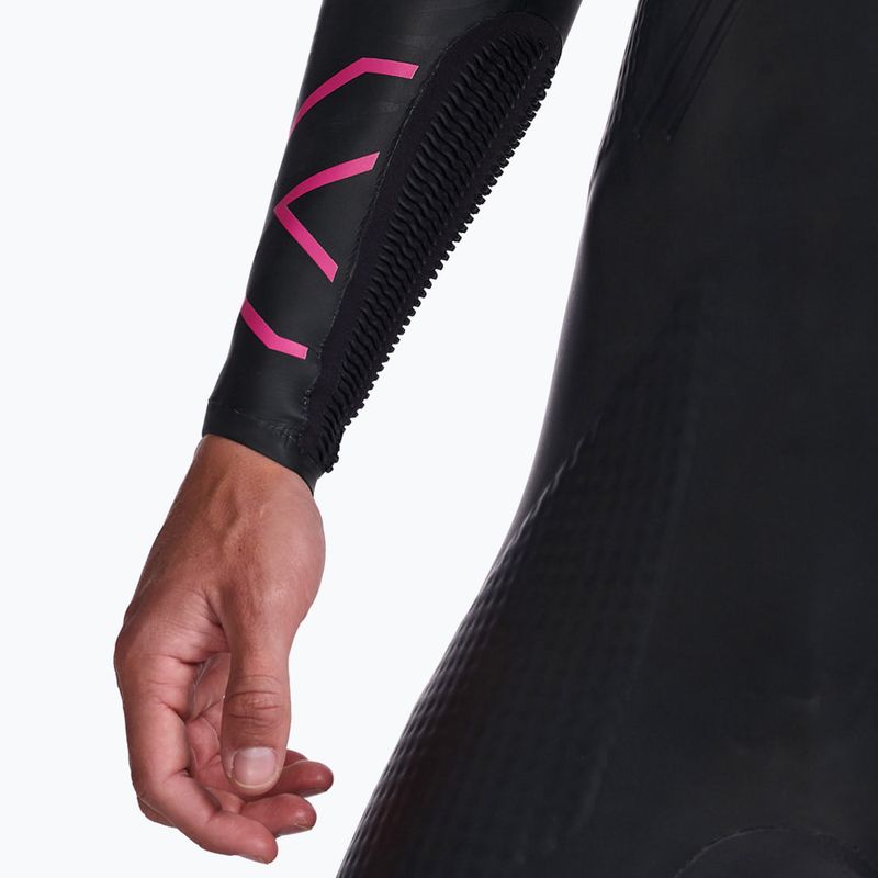 Men's 2XU Propel PRO 3 mm black/punk pink triathlon wetsuit 11