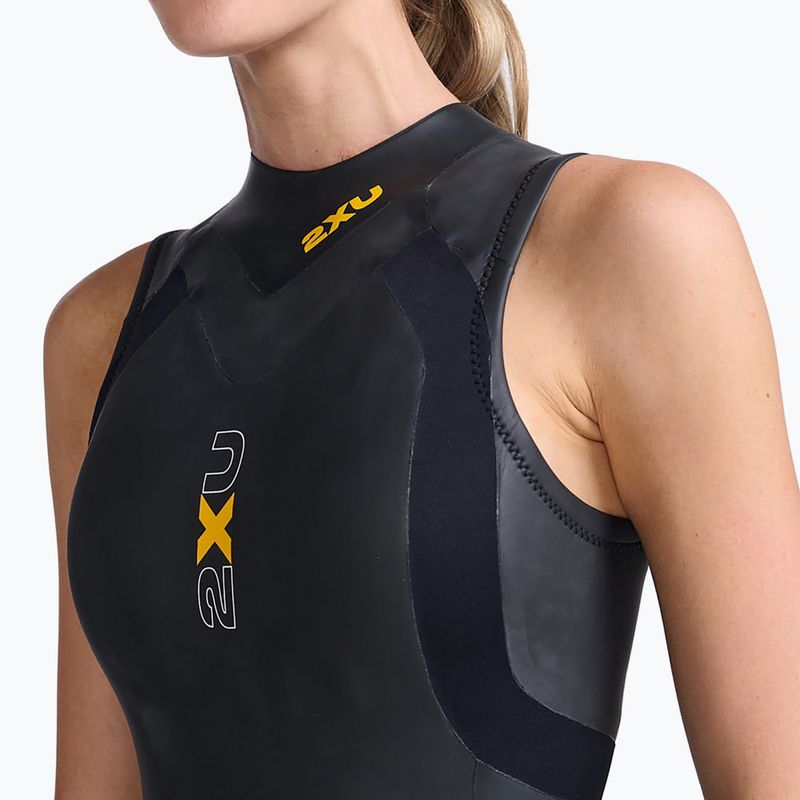 Women's triathlon wetsuit 2XU Propel:1 black/ambition WW4995C 3
