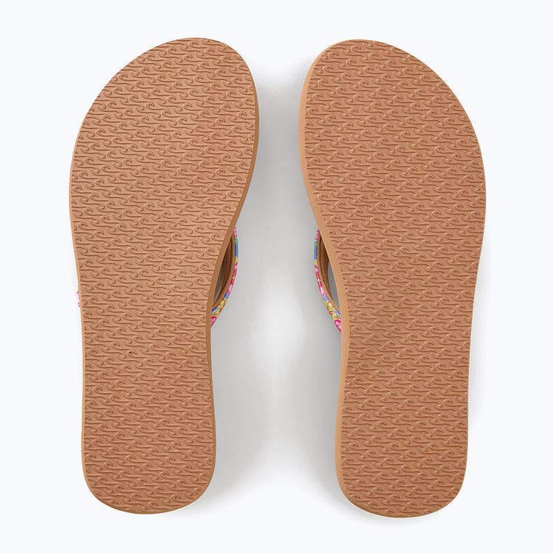 Women's flip-flops Rip Curl Freedom Bloom Open Toe cornflower blue 4