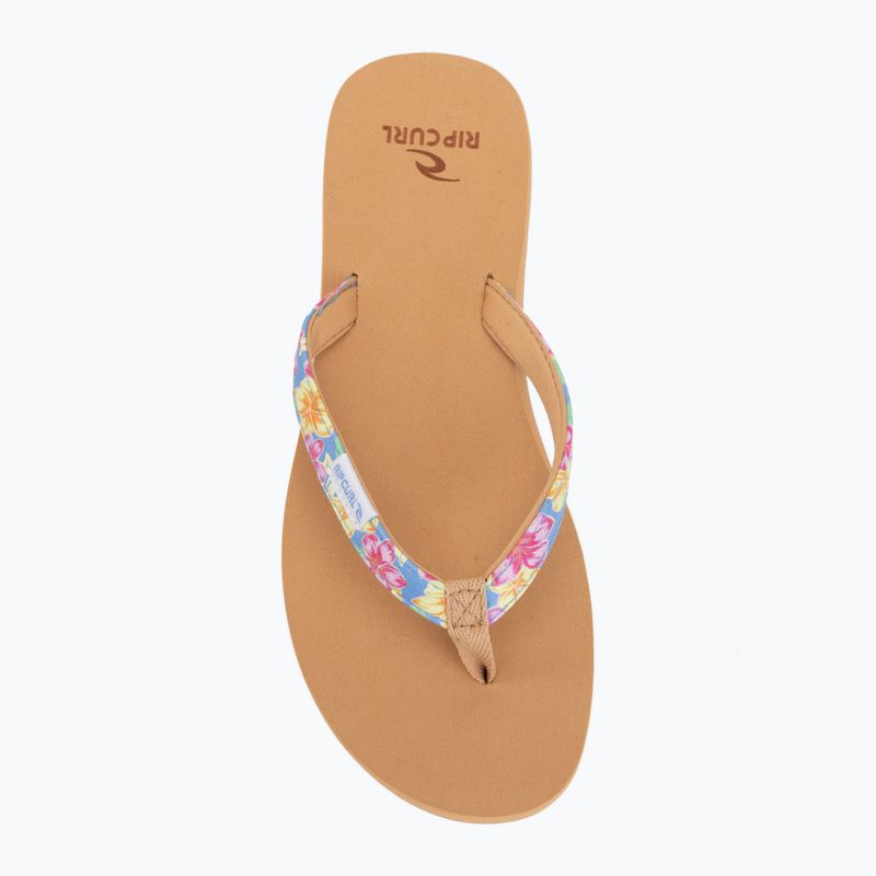 Women's flip-flops Rip Curl Freedom Bloom Open Toe cornflower blue 5