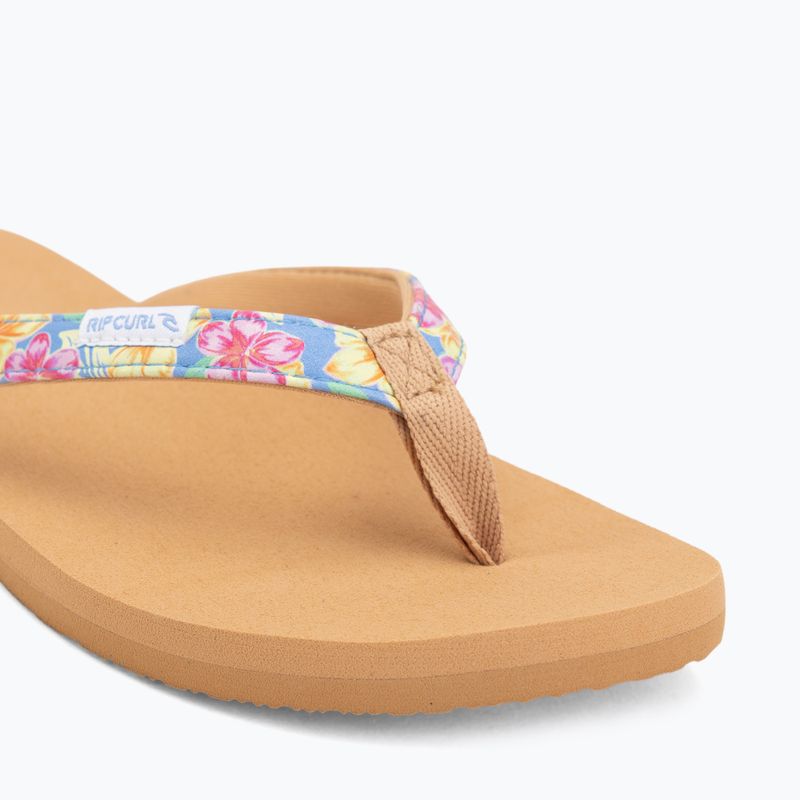 Women's flip-flops Rip Curl Freedom Bloom Open Toe cornflower blue 7