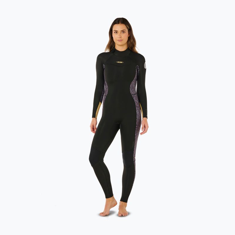 Women's swimming wetsuit Rip Curl Dawn Patrol 3/2 mm Back Zip natural 3