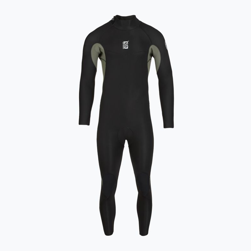 Men's wetsuit Rip Curl Dawn Patrol 4/3mm Back Zip deep cactus 2