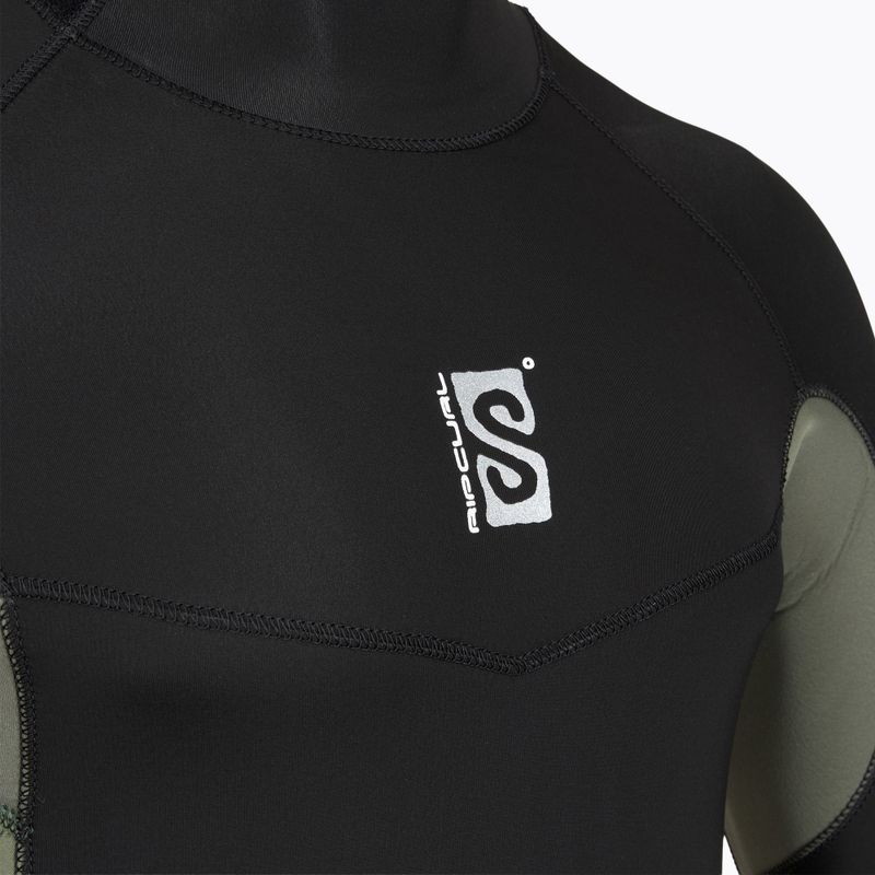 Men's wetsuit Rip Curl Dawn Patrol 4/3mm Back Zip deep cactus 4