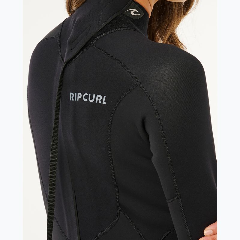 Women's swimming wetsuit Rip Curl Trad 3/2 mm Back Zip black 6
