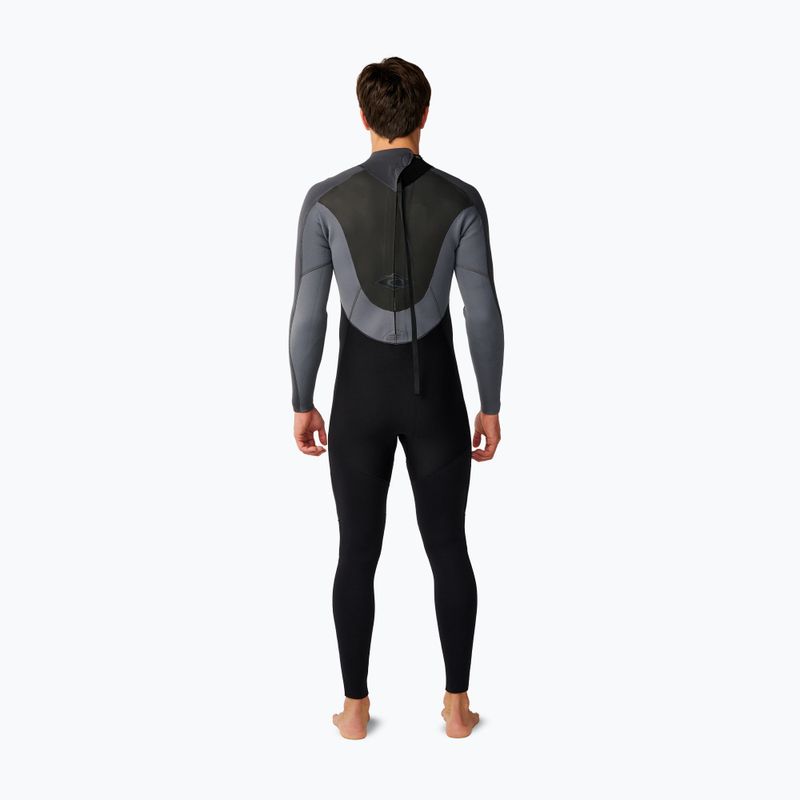 Men's swimming wetsuit Rip Curl Omega Bz 3/2 mm grey 2