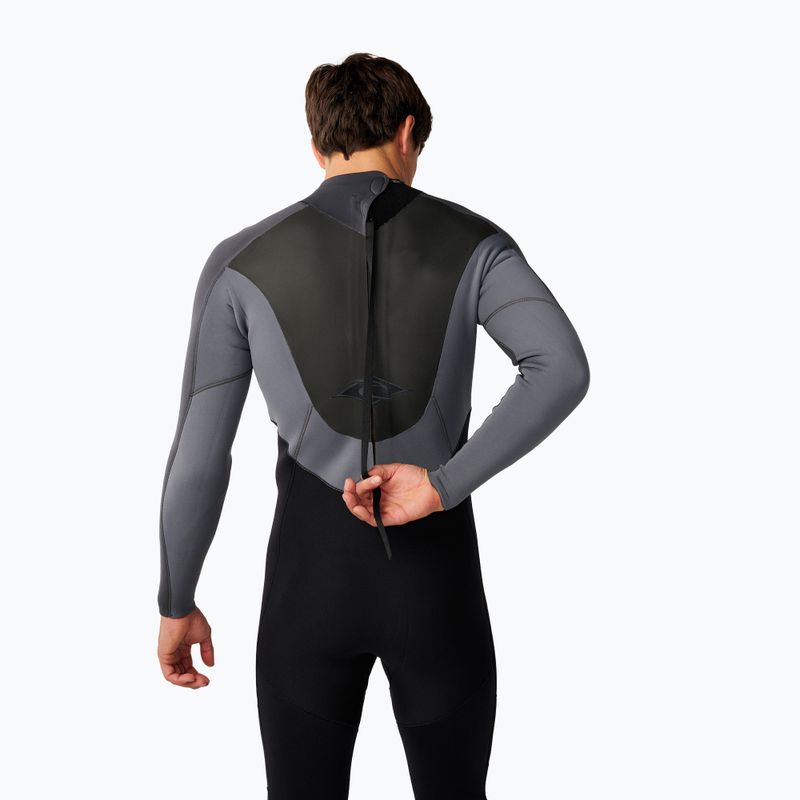 Men's swimming wetsuit Rip Curl Omega Bz 3/2 mm grey 5