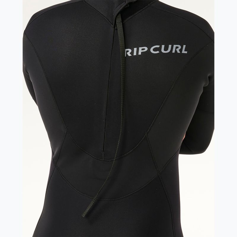 Men's swimming wetsuit Rip Curl Trad 4/3 mm Back Zip black 6