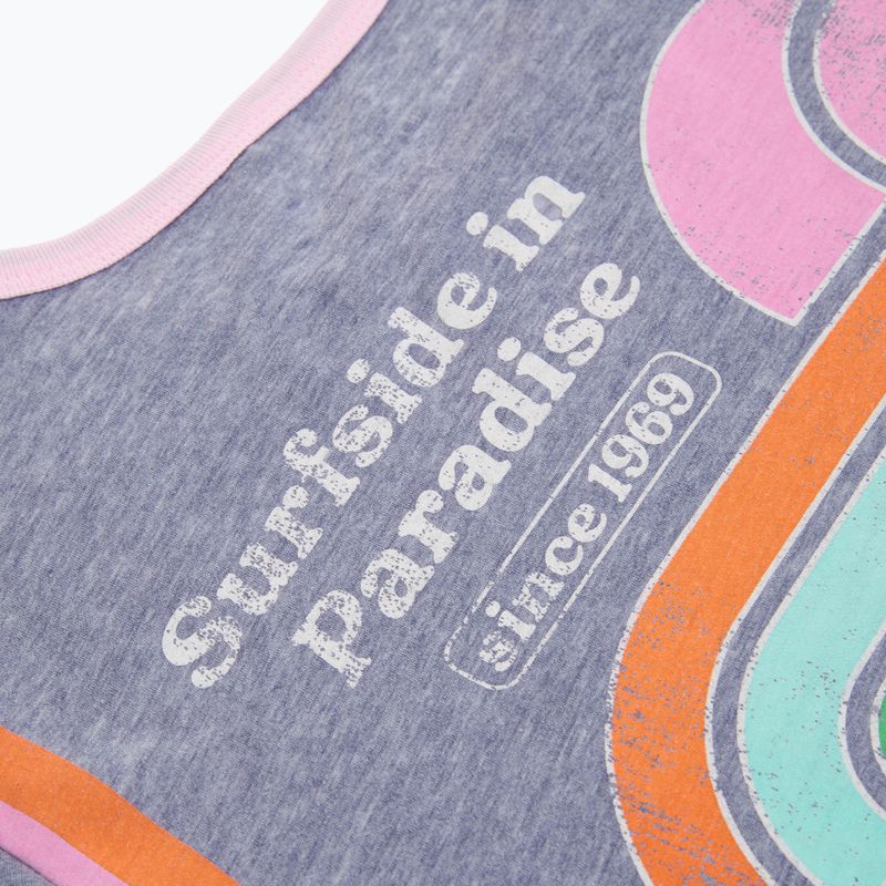 Women's T-shirt Rip Curl Surf Side Ringer navy 4