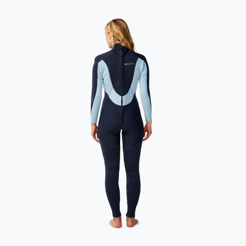 Women's swimming wetsuit Rip Curl Wms Trad Bz 3/2 mm navy 2