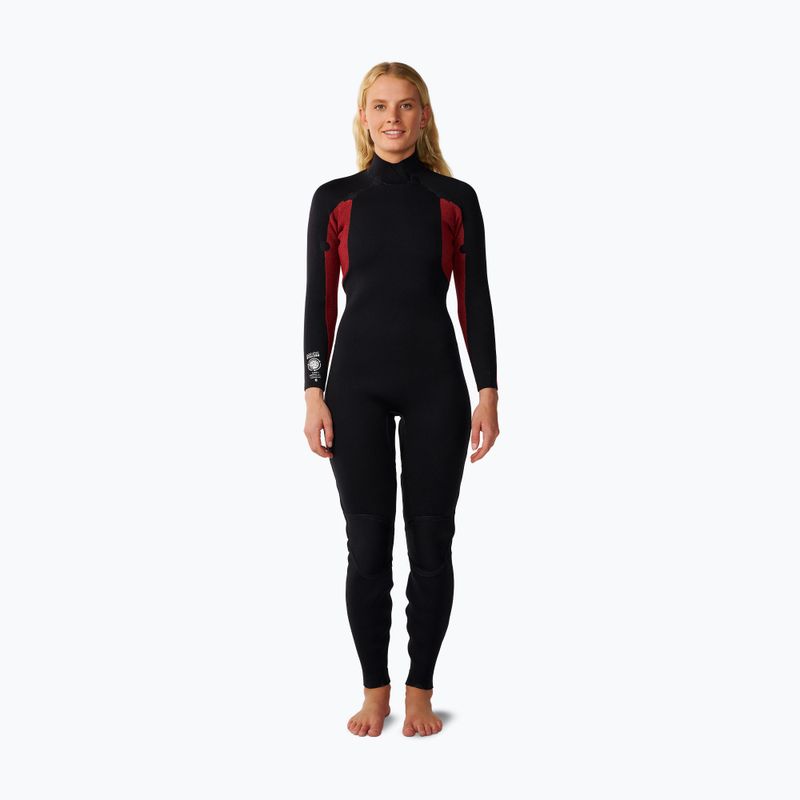 Women's swimming wetsuit Rip Curl Wms Trad Bz 3/2 mm navy 6