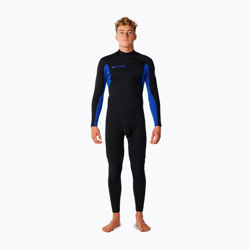 Men's swimming wetsuit Rip Curl Trad Bz 4/3 mm blue