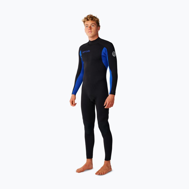 Men's swimming wetsuit Rip Curl Trad Bz 5/4 mm blue 3