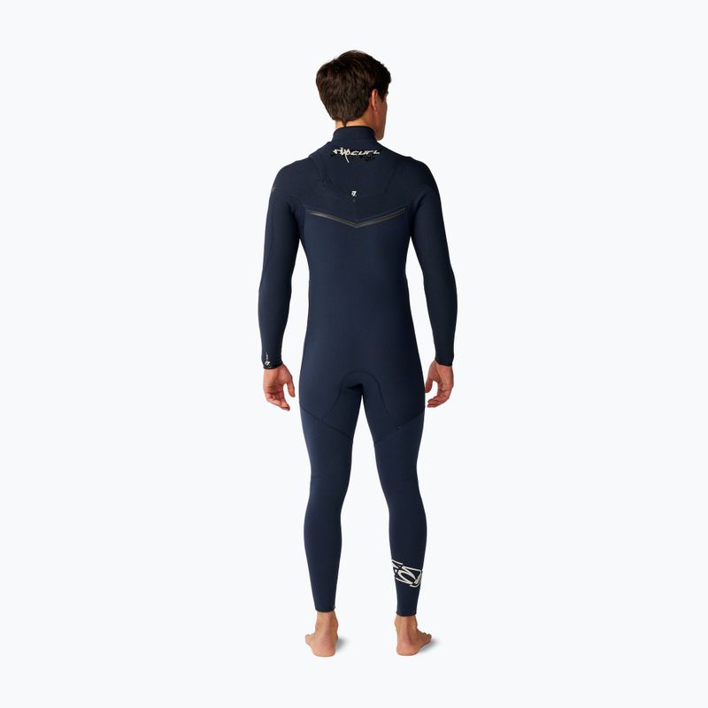 Men's swimming wetsuit Rip Curl E-Bomb Zf 4/3 mm navy 2
