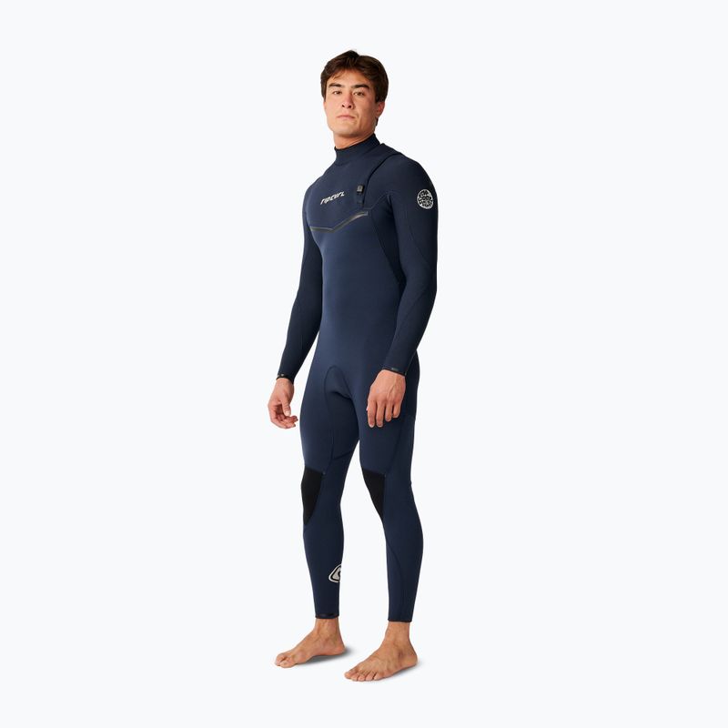 Men's swimming wetsuit Rip Curl E-Bomb Zf 4/3 mm navy 3