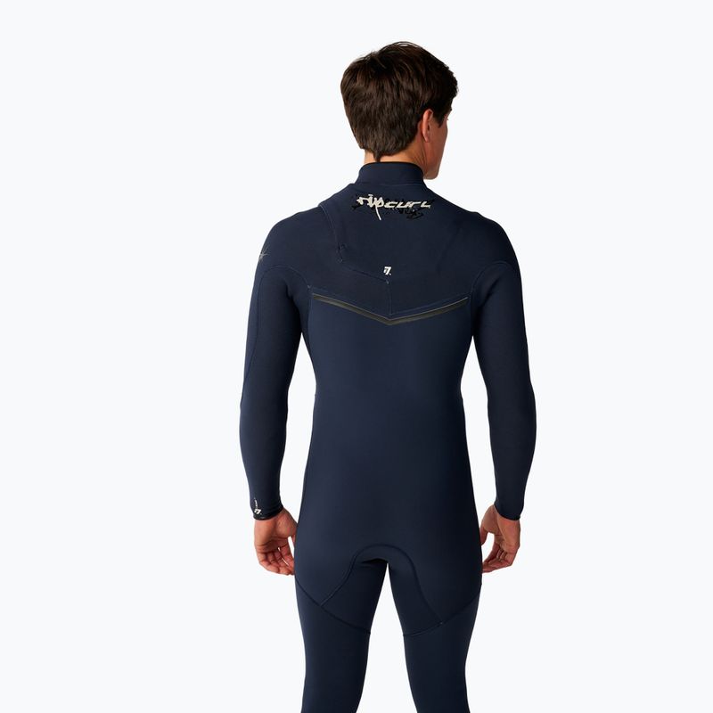 Men's swimming wetsuit Rip Curl E-Bomb Zf 4/3 mm navy 4