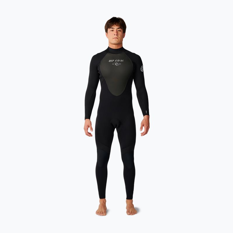 Men's swimming wetsuit Rip Curl Omega Bz 5/4 mm black