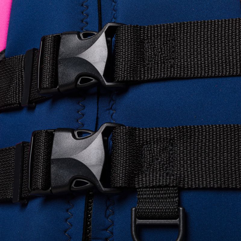 Women's Jetpilot RX Neo navy blue and pink belay waistcoat 2104601 3