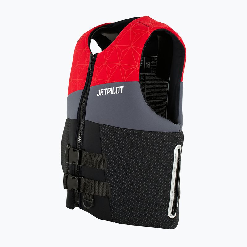 Men's Jetpilot Cause Neo belay waistcoat black and red 2205703