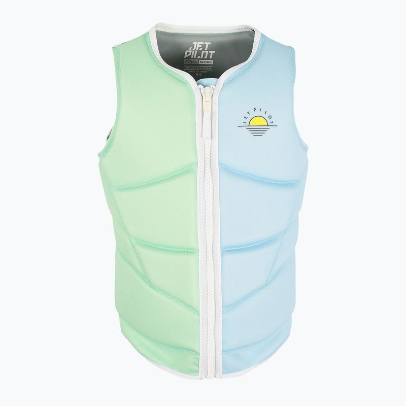 Women's Jetpilot Pacer X1 Neo protective waistcoat mintblue