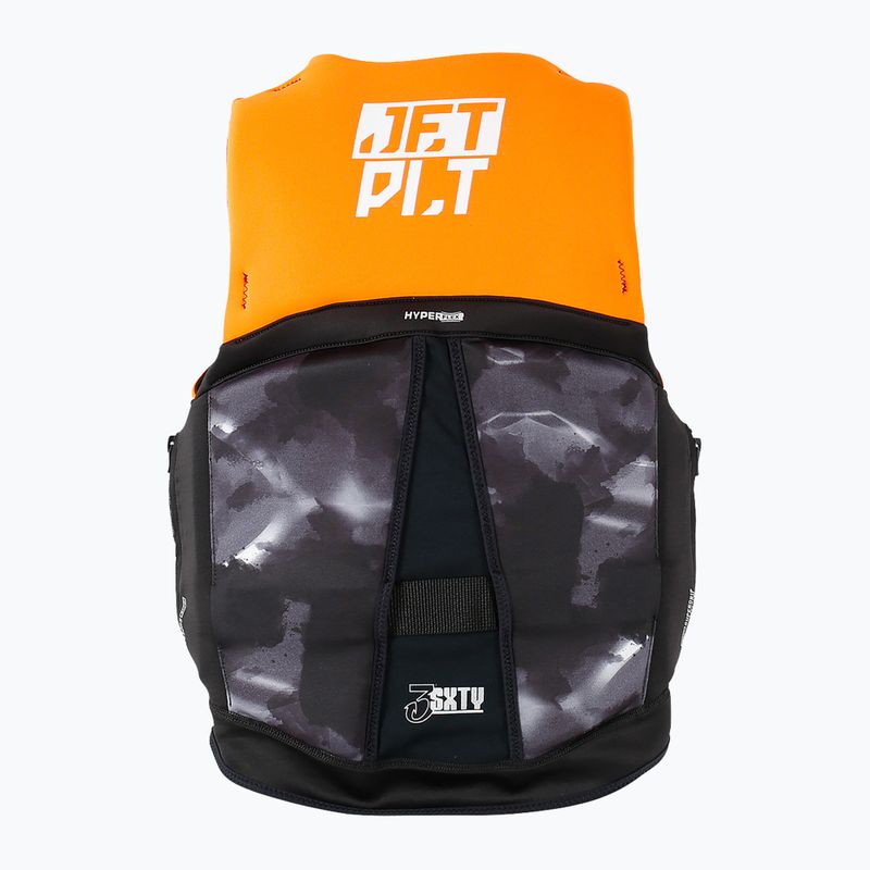 Jetpilot 3Sxty Hyperflex S-Grip Eco L50 Vest charcoal/orange 2