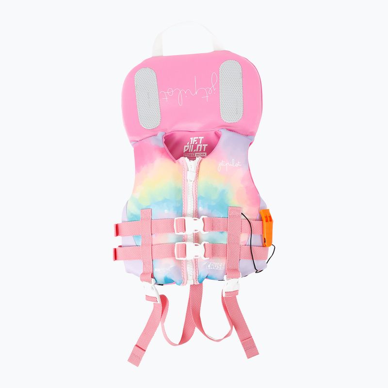 Jetpilot The Cause F/E Infant Eco Vest tie dye child safety waistcoat
