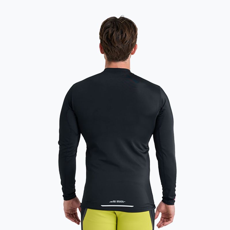 Men's swim long sleeve Jetpilot Vault Rashie black 2