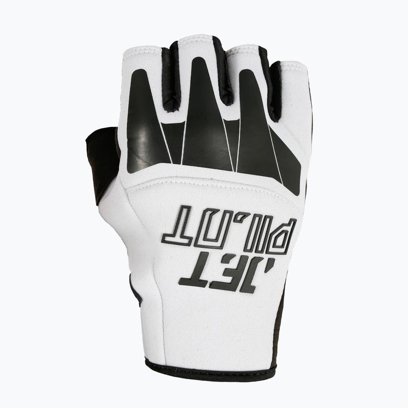 Water sports gloves Jetpilot Vault Short Finger Race white 2