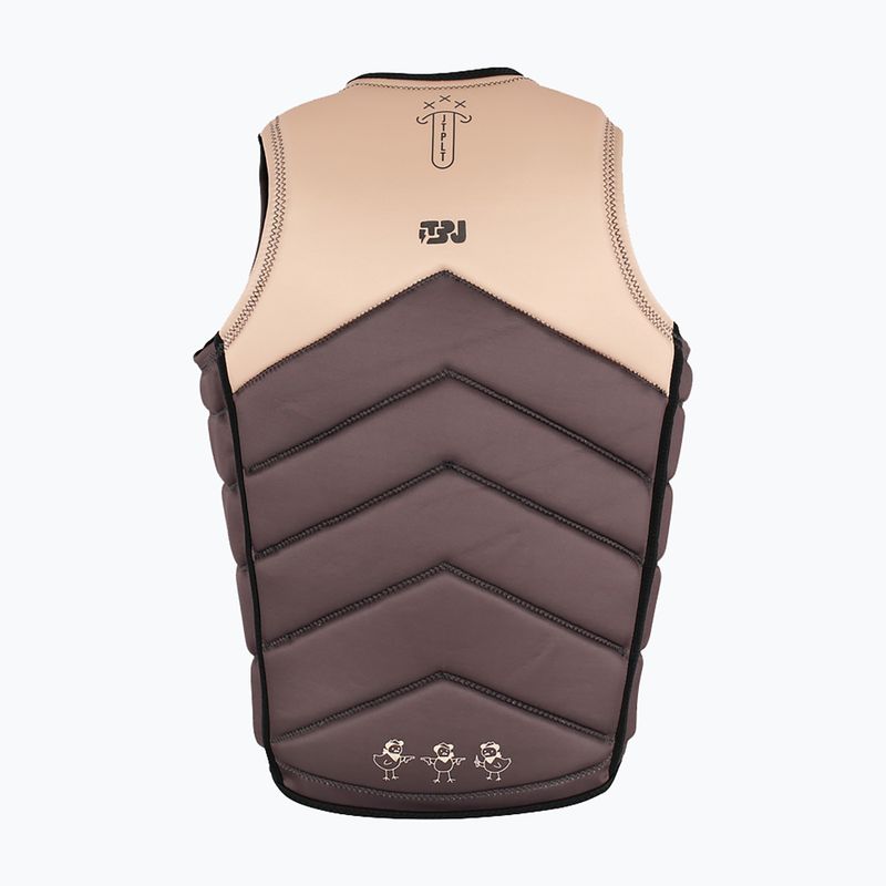 Men's protective vest Jetpilot X1 F/E Eco Heatley brown 2