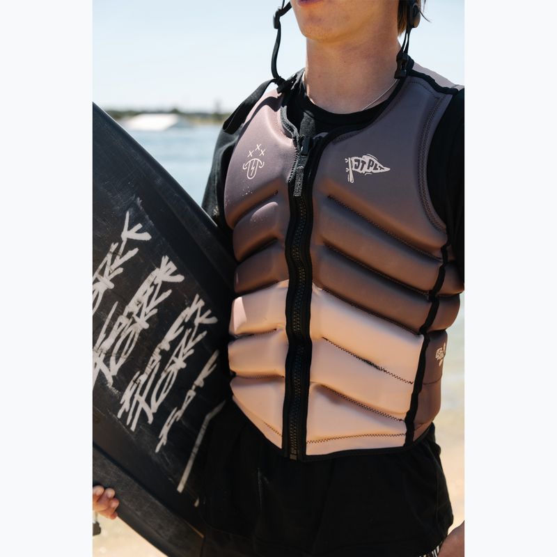 Men's protective vest Jetpilot X1 F/E Eco Heatley brown 4