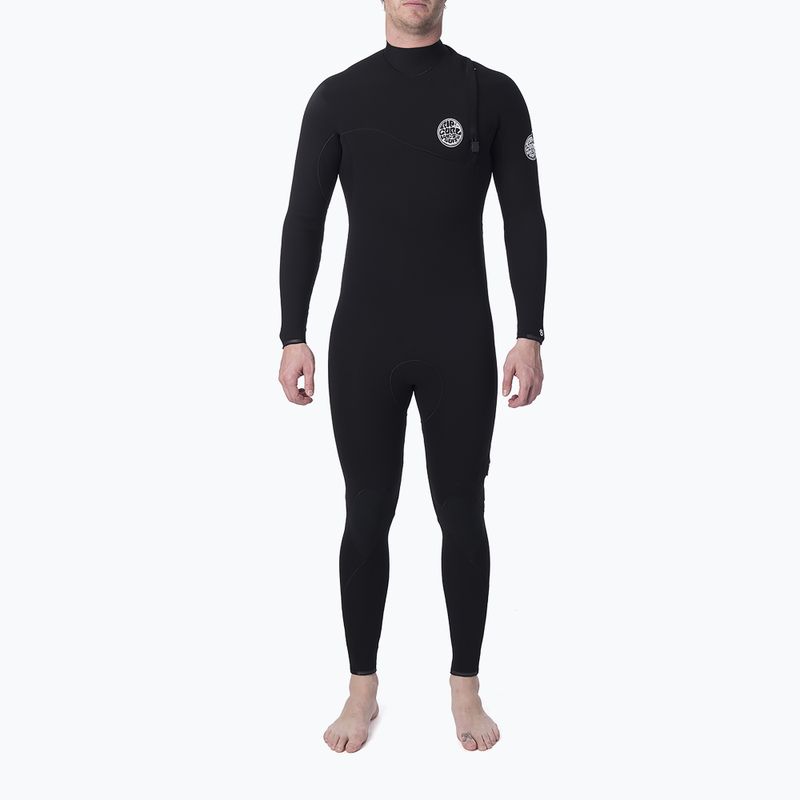 Men's Rip Curl E Bomb 4/3mm Swim Foam Black WSM8QE