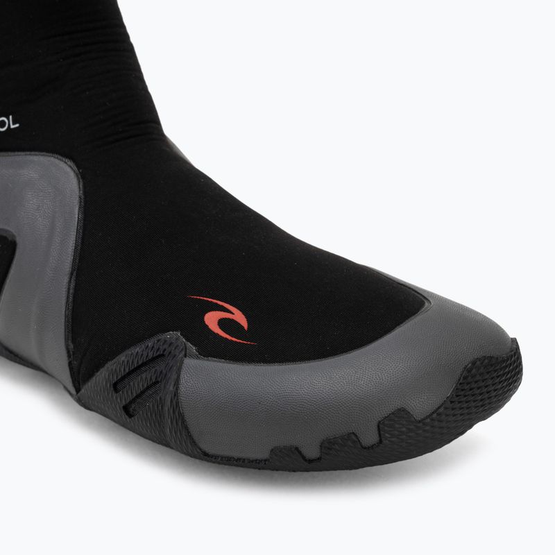Men's neoprene boots Rip Curl Dawn Patrol 5 mm Round Toe black 7