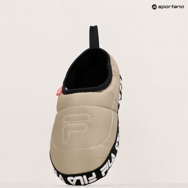FILA men's slippers Comfider oxford tan 8