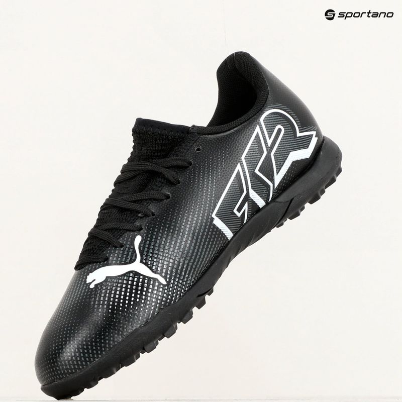 PUMA Future 7 Play TT children's football boots puma black/puma white 9