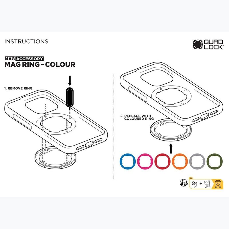 Phone case Quad Lock Mag Case Samsung Galaxy S25+ black 2