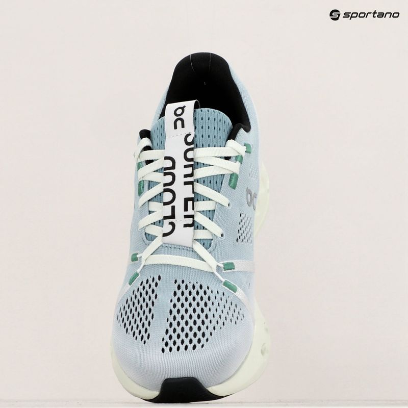 Men's On Running Cloudsurfer mineral/aloe running shoes 16