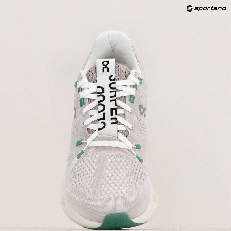 Men's On Running Cloudsurfer pearl/ivory running shoes 15