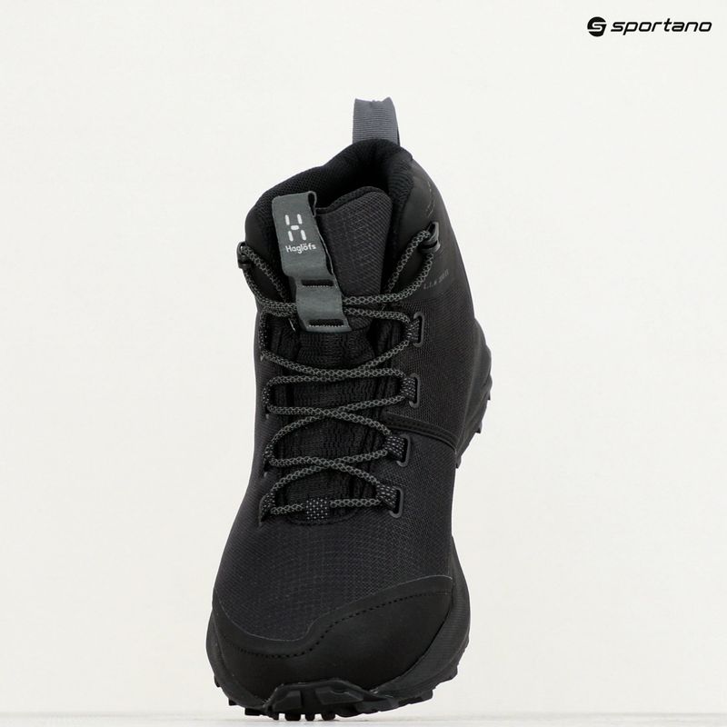 Men's trekking boots Haglöfs L.I.M FH GTX Mid true black/magnetite 9