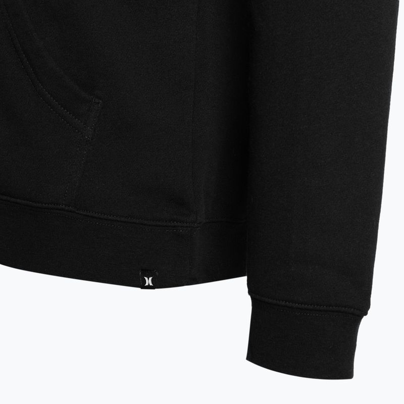 Hurley men's sweatshirt O&O Solid Core black 4