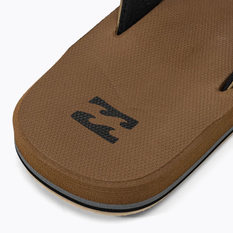 Men's flip flops Billabong All Day Impact camel 8