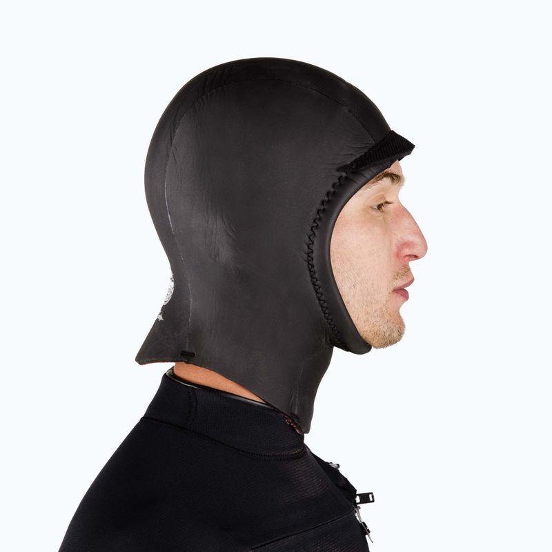 Rip Curl Heatseeker 4 mm GB black neoprene hood 2