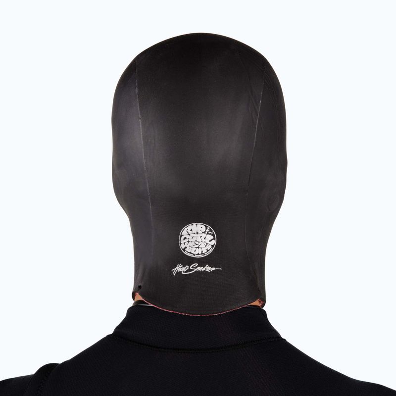 Rip Curl Flashbomb Heat Seeker neoprene hood 4mm black WHO8BF 3