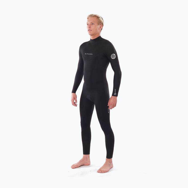 Men's Rip Curl Dawn Patrol 3/2 mm Swim Foam Black WSM9DM