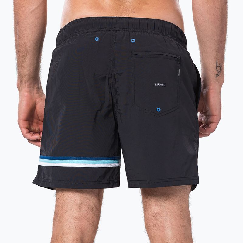 Rip Curl men's Gun's Out 16'' Volley swim shorts black CBOMG4 2