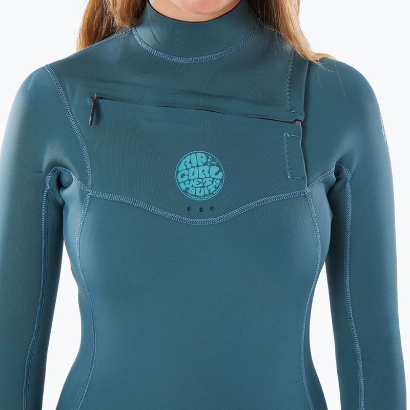 Rip Curl Dawn Patrol 4/3mm GB women's wetsuit green 3