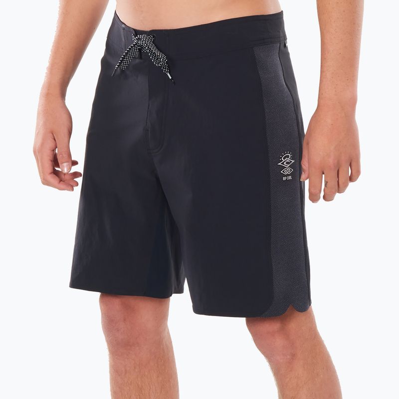 Rip Curl men's Mirage 3/2/1 Ultimate 19" swim shorts black CBOBU9 4